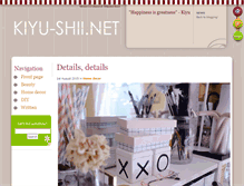 Tablet Screenshot of kiyu-shii.net